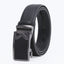 Black Versatile Men's Gunmetal Buckle Belt