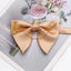 Champagne Gold Chain Horn Men’s Bow Tie