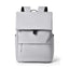 Trendy Light Gray Casual Laptop Backpack