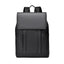 Minimalist Flap Black Business Laptop Backpack