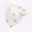 Cream Circle Pattern Men’s Formal Tie