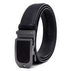 Sleek Minimalist Men's Automatic Buckle Belt