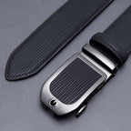Sleek Minimalist Men's Automatic Buckle Belt