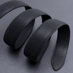 Sleek Minimalist Men's Automatic Buckle Belt