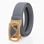 Light Blue Trendy Men's Business Belt