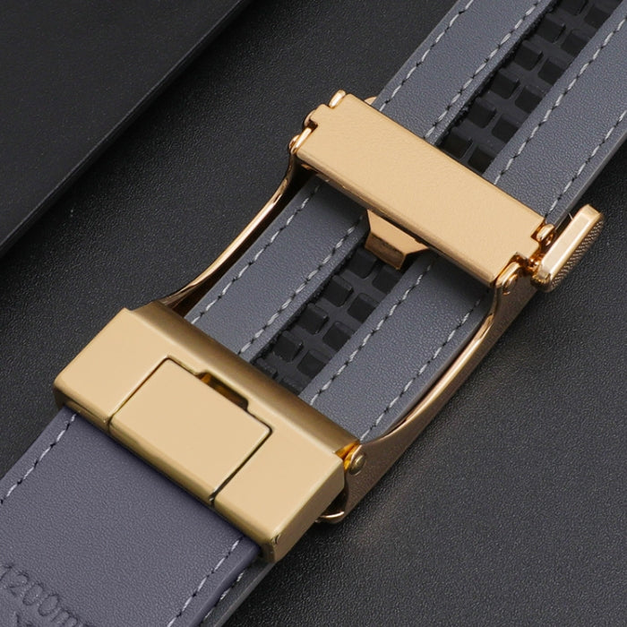 Light Blue Trendy Men's Business Belt