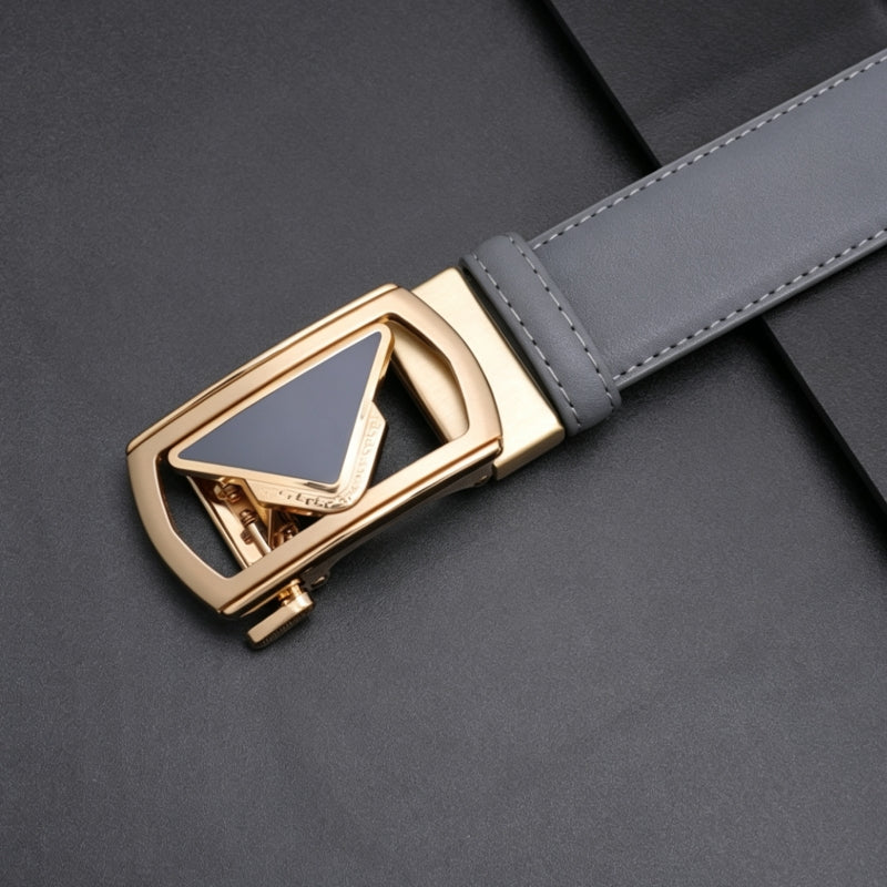 Light Blue Trendy Men's Business Belt