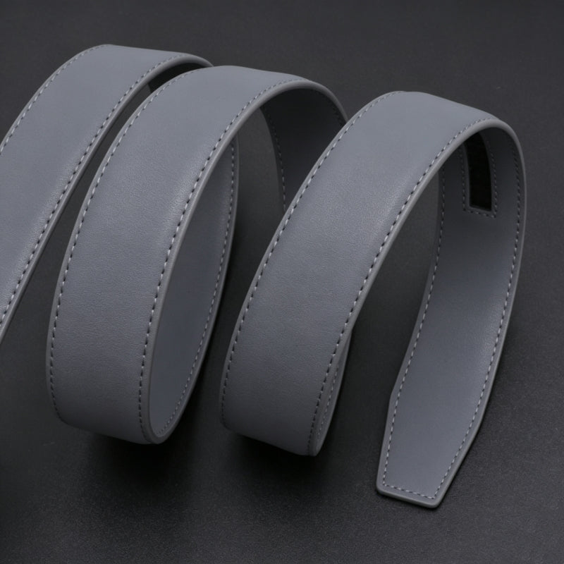 Light Blue Trendy Men's Business Belt