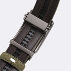 Premium Army Green Men's Automatic Buckle Belt