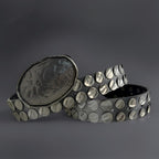 Gradient Rivet Statement Heavy-Duty Belt