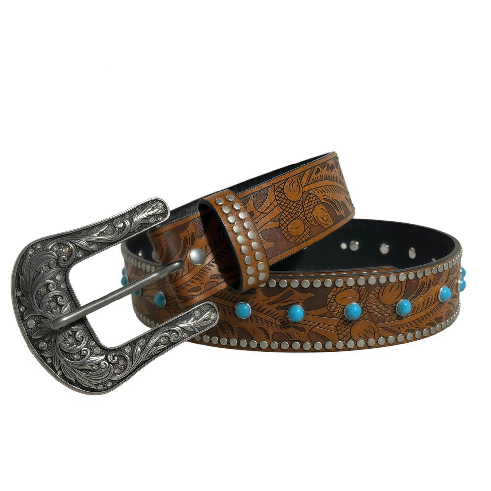 Unique Brown Bohemian Decorative Belt