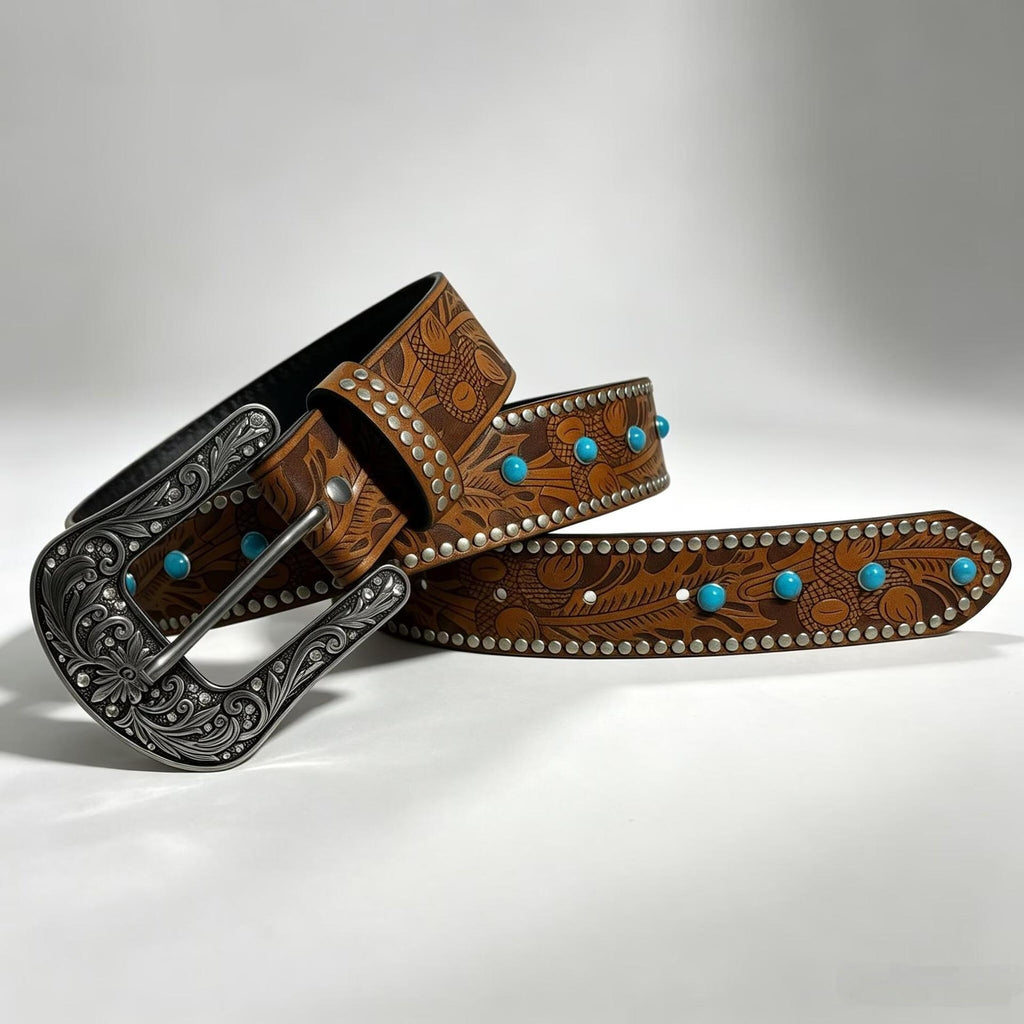 Unique Brown Bohemian Decorative Belt