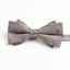 Brown Houndstooth Floral Men’s Bow Tie