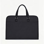 Bespoke Black Large Capacity Business Men Briefcase