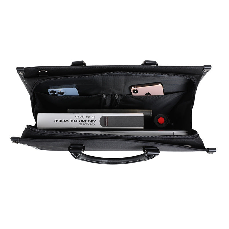Sophisticated Black Business Briefcase For Men