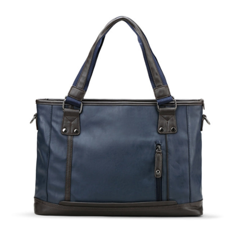 Large Capacity Blue Casual Men's Briefcase Main image