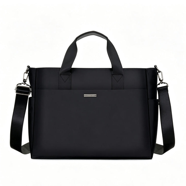 Minimalist Stylish Black Briefcase Main image
