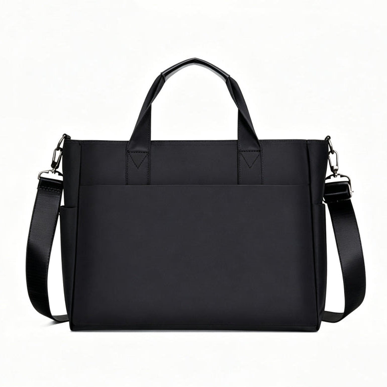 Minimalist Stylish Black Briefcase