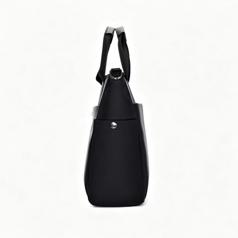 Minimalist Stylish Black Briefcase