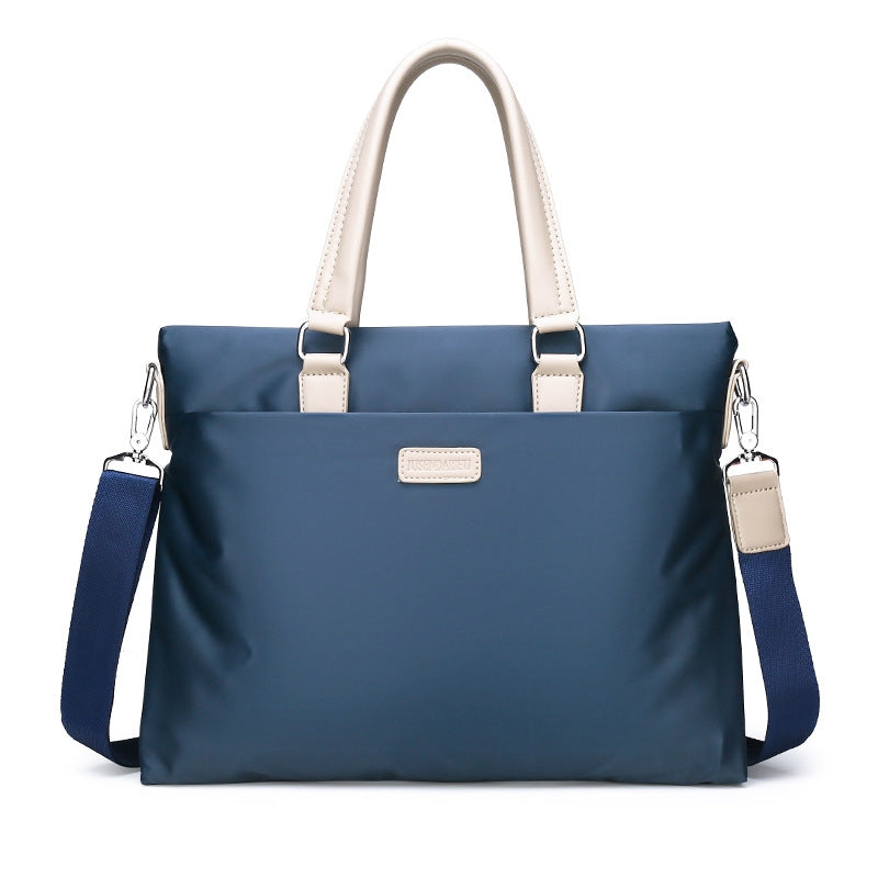 Lightweight Dark Blue Portable Briefcase