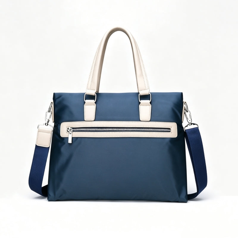 Lightweight Dark Blue Portable Briefcase