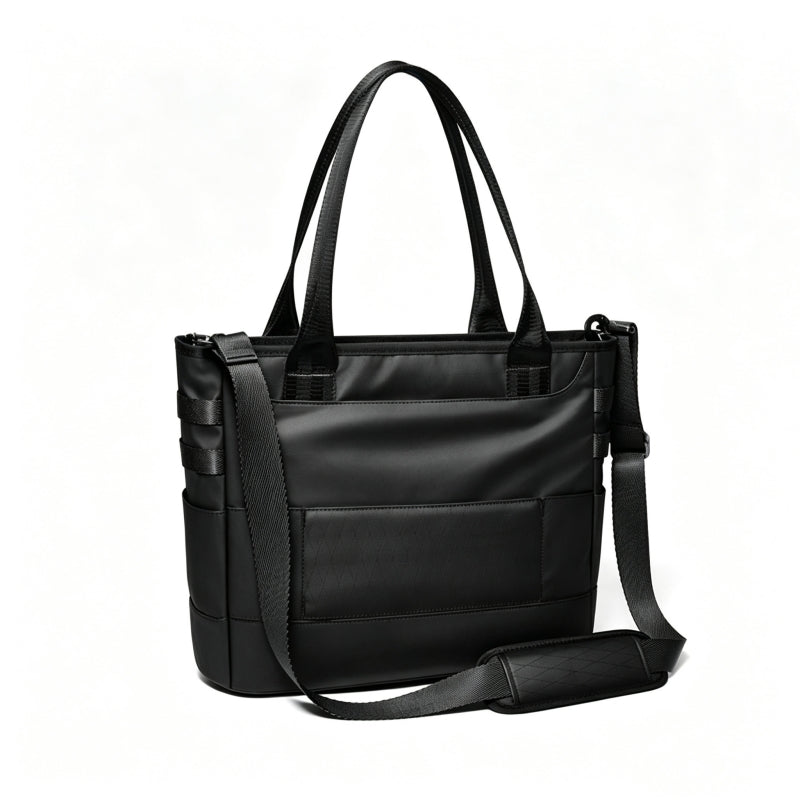 Large Capacity Black Travel Men's Briefcase