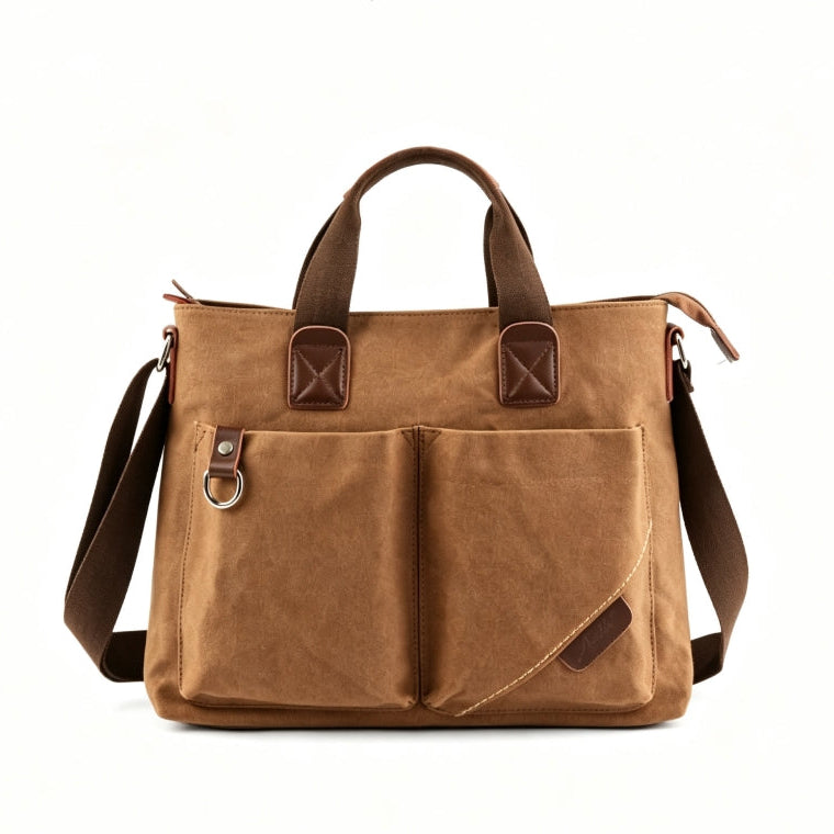 Coffee Brown Men's Business Briefcase Main image
