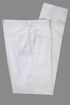 Simple White Peaked Lapel 3 Piece Men Suits