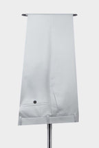 Modern White Jacquard Shawl Lapel Double Breasted Men Suits