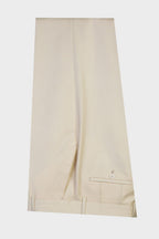Cream Beige Peaked Lapel Double Breasted Men Suits