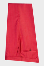 Coral Red Peaked Lapel Double Breasted Men Suits