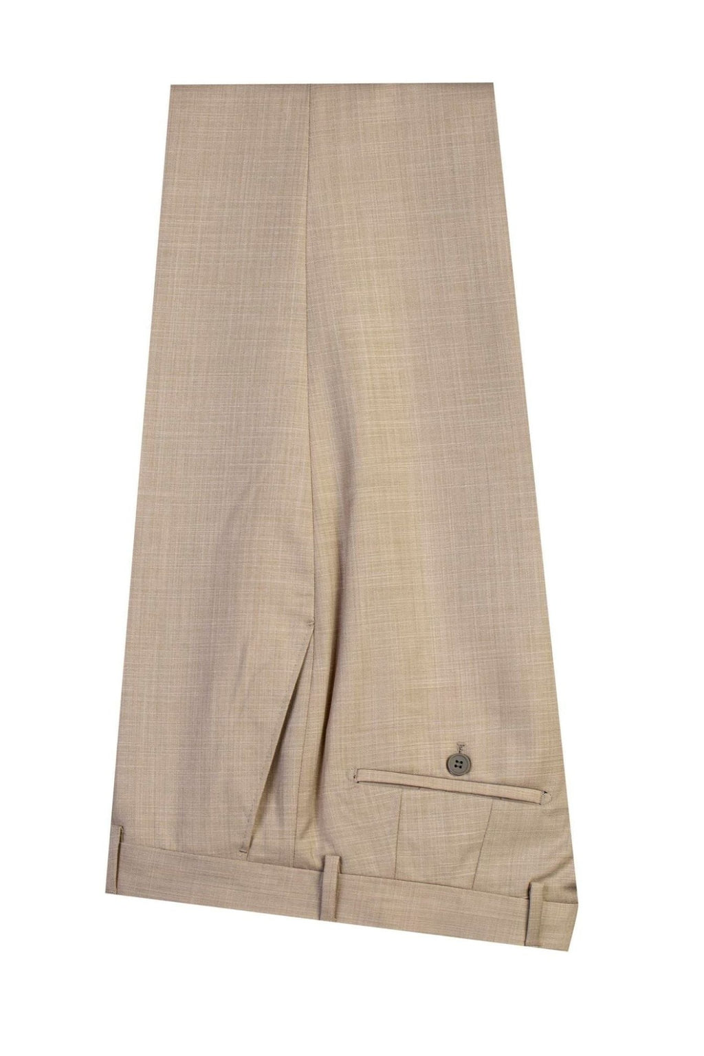 Light Beige Peaked Lapel Double Breasted Men Suits