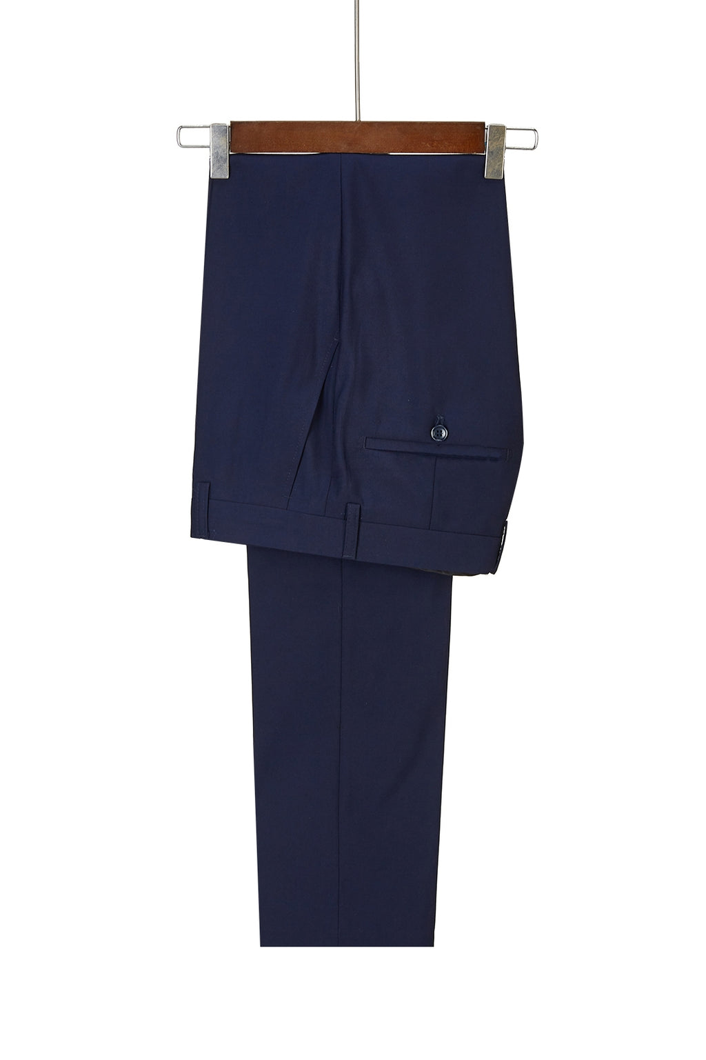 Navy Blue 3 Piece Sparkle Shawl Lapel Men Suits