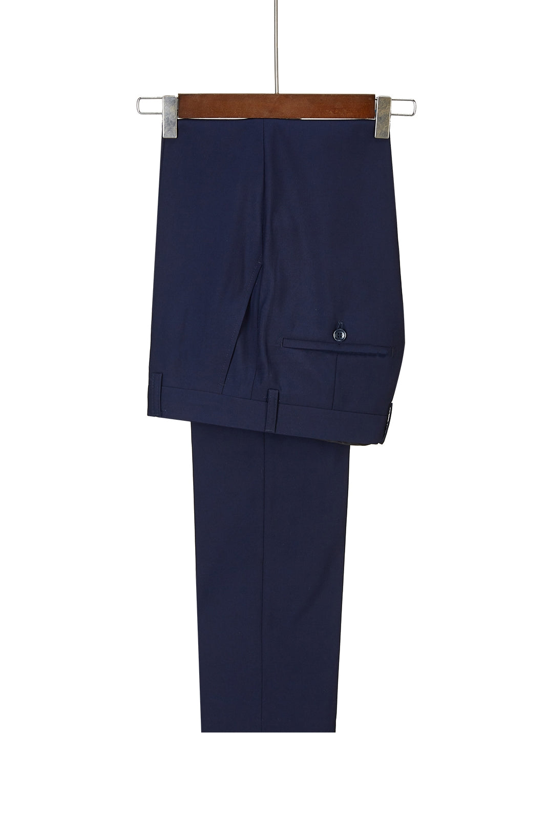 Navy Blue 3 Piece Sparkle Shawl Lapel Men Suits