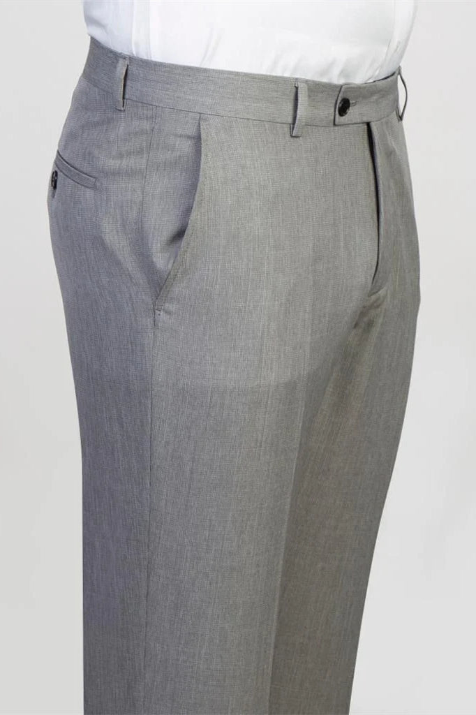 Fashion Gray Peaked Lapel Double Breasted Men Suits