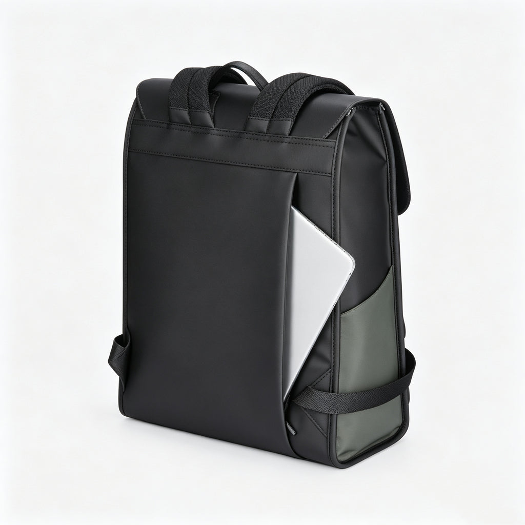 Olive Green Fashion Laptop Backpack
