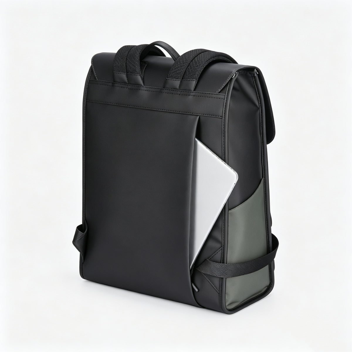 Olive Green Fashion Laptop Backpack