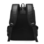 Chic Men's Casual Laptop Backpack In Black