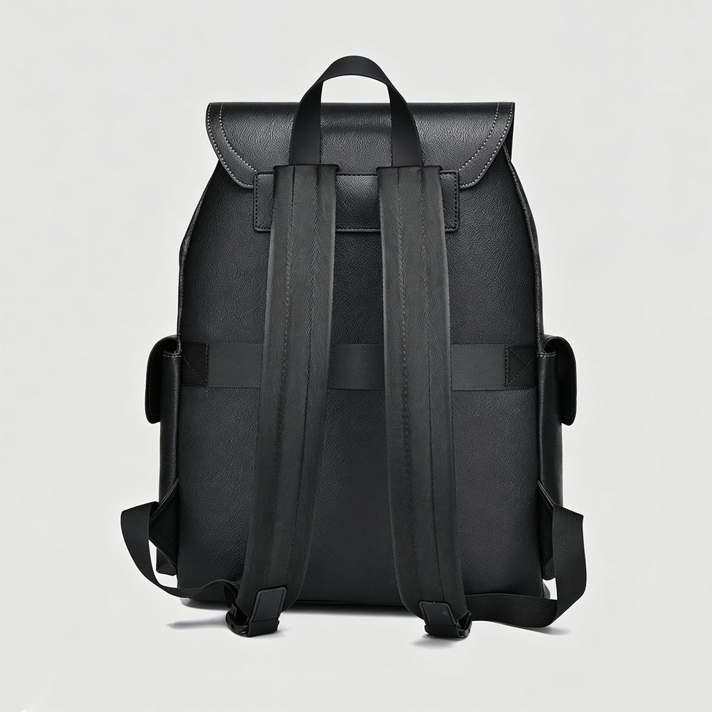 High‑End Black Versatile Laptop Backpack