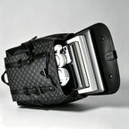 High‑End Black Versatile Laptop Backpack