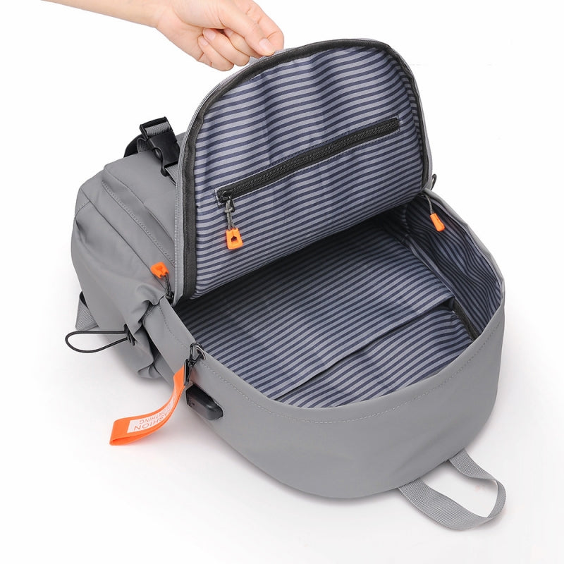 New Arrival Gray Trendy Backpack