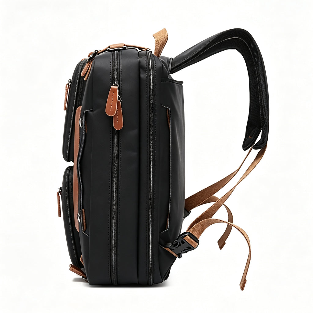 Large‑Capacity Versatile Backpack In Black