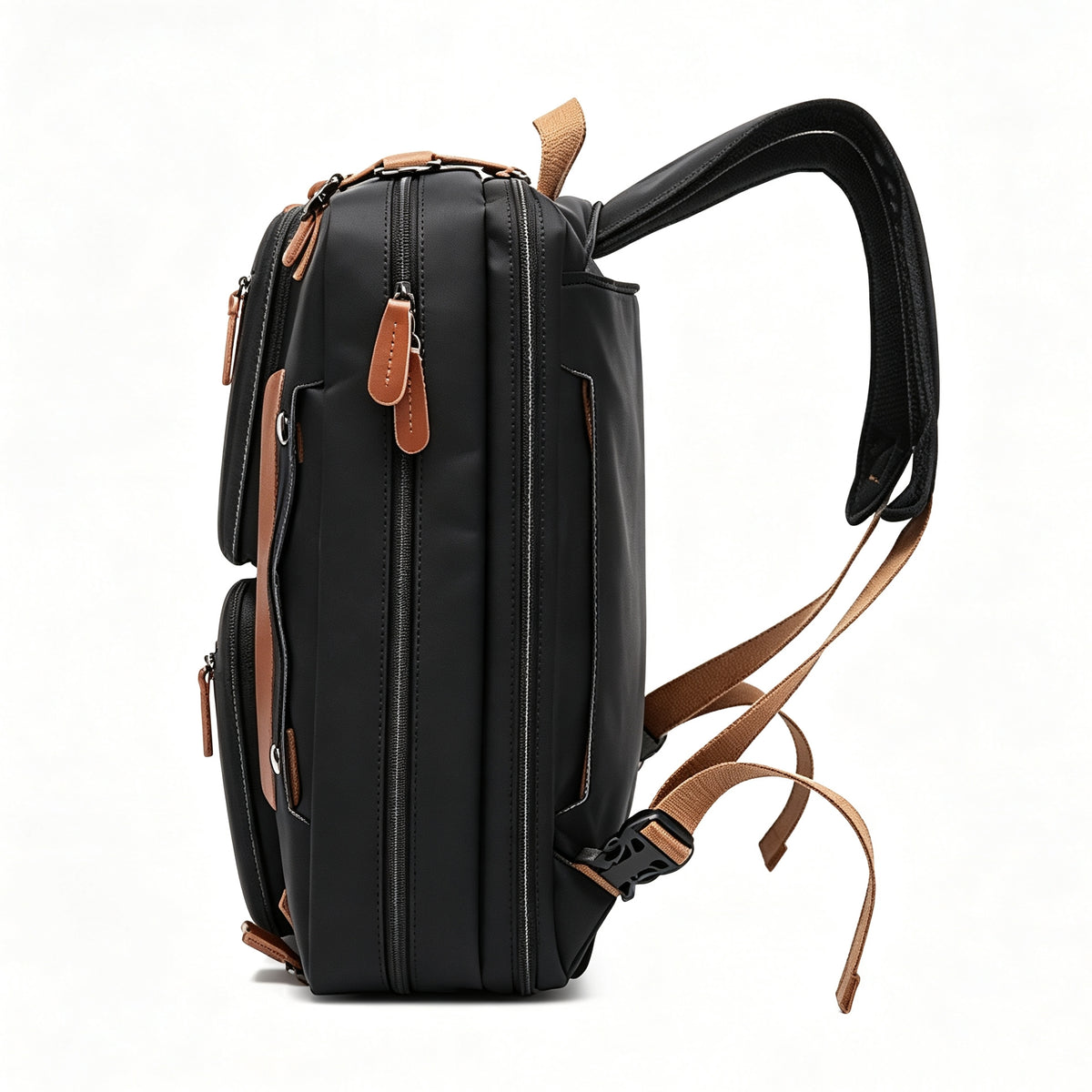 Large‑Capacity Versatile Backpack In Black