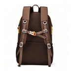 Yellow Brown Outdoor Hiking Travel Backpack