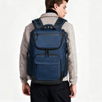 Bespoke Dark Blue Business Laptop Backpack