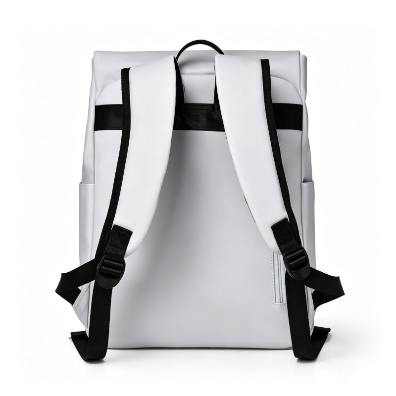 Trendy Light Gray Casual Laptop Backpack