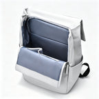 Trendy Light Gray Casual Laptop Backpack