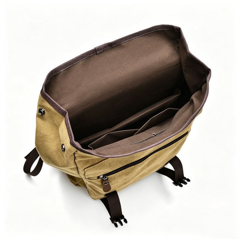Light Brown Casual Business Backpack