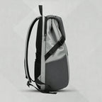 Smoke‑Gray Flap‑over Commute Travel Backpack