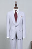 Chic Light Blue One Button Shawl Lapel Men Suits
